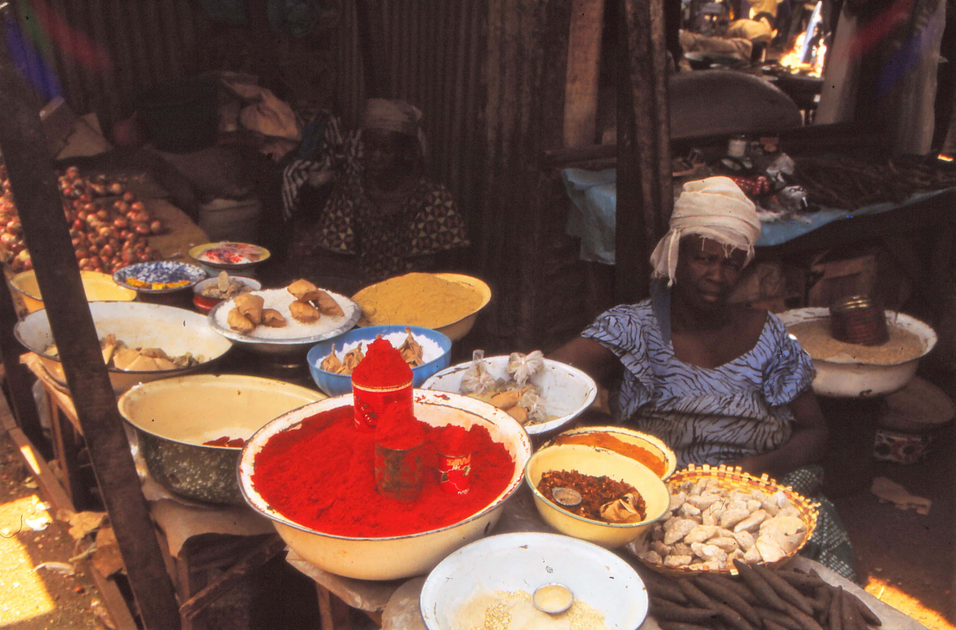 Market scene